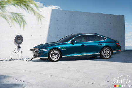 Genesis Electrified G80, profil